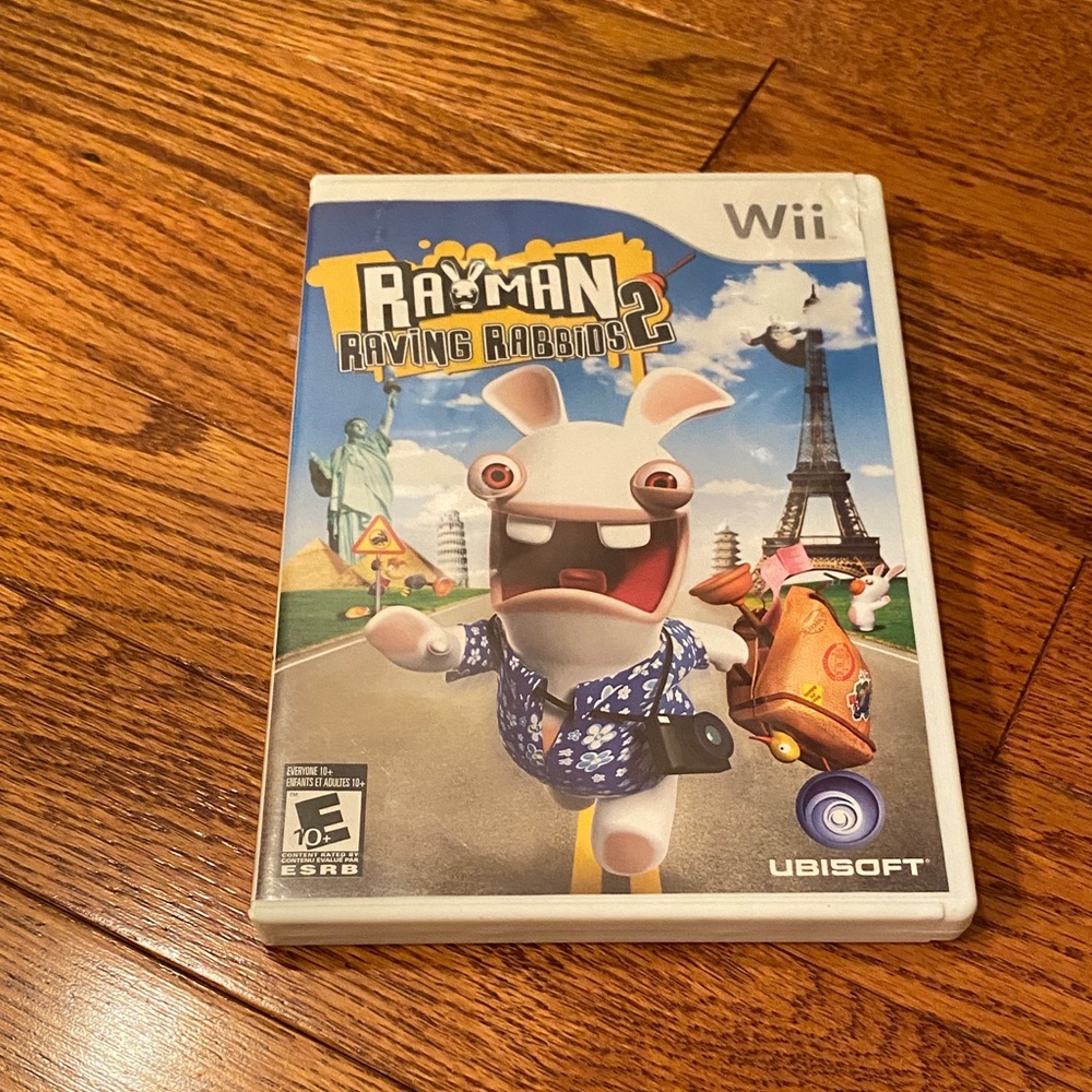 3/$20 Rayman Raving Rabbids 2 Nintendo Wii Video Game